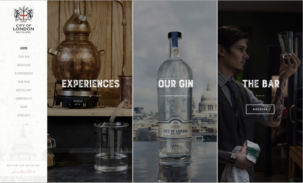 Gin Distillery Imagery & Art Direction