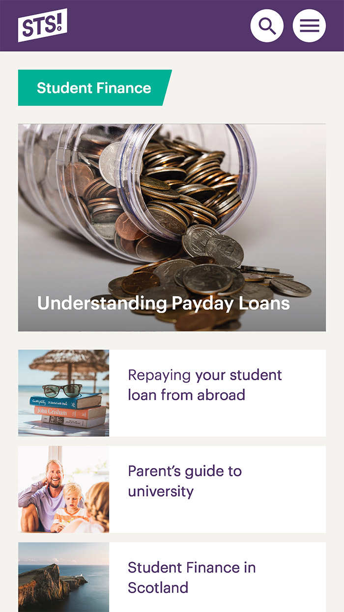 student finance article list
