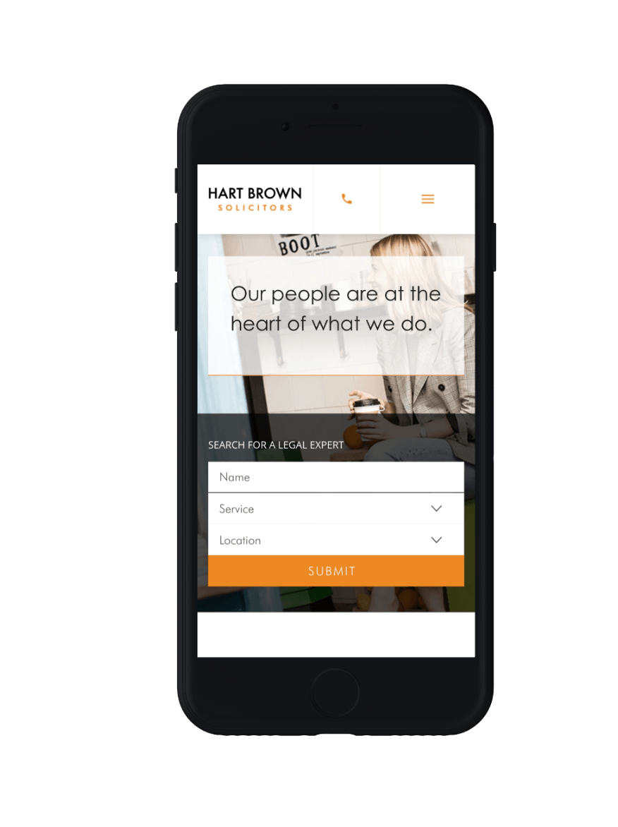 responsive legal website design