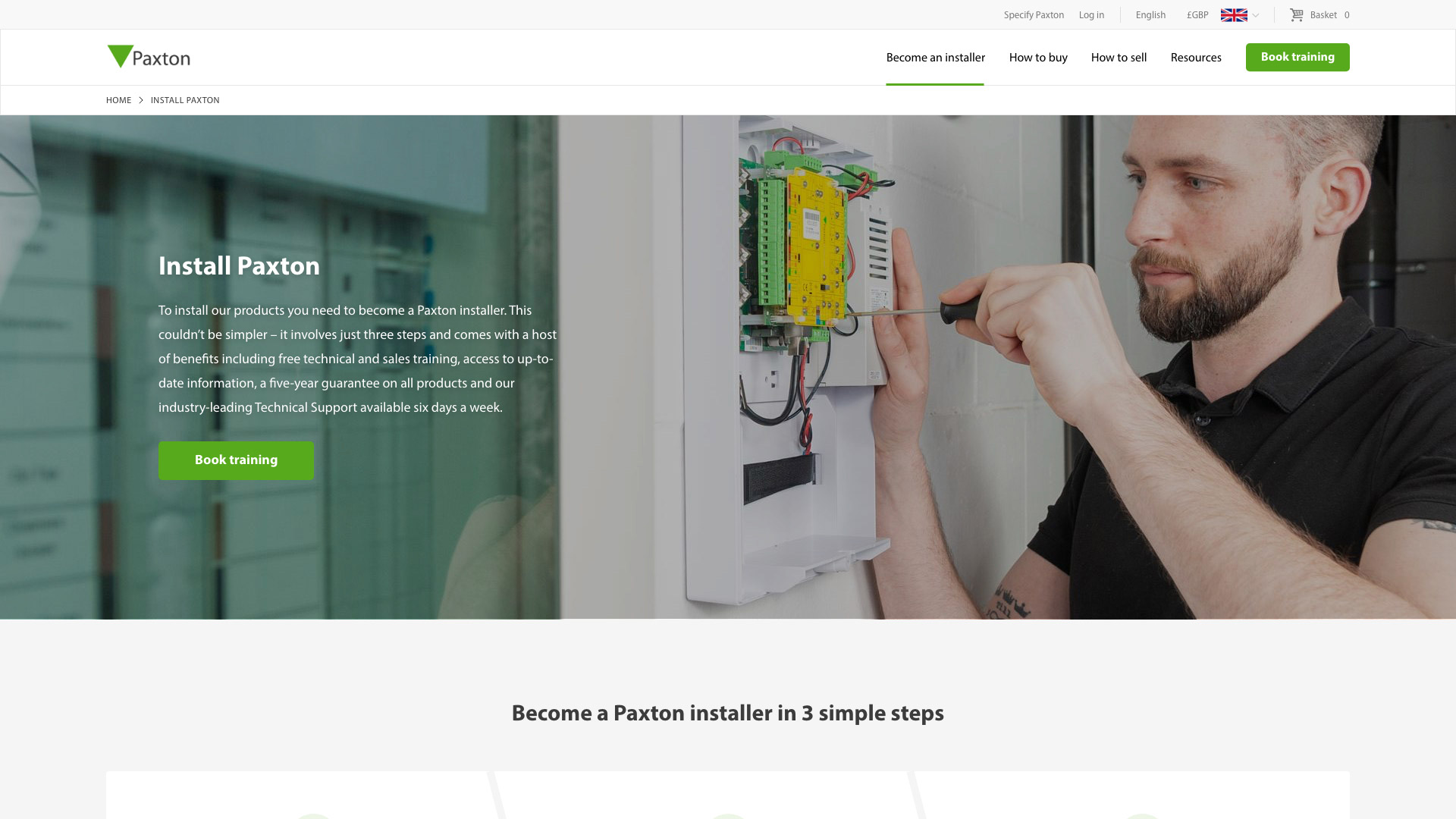 Install Paxton Screenshot
