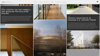 Coffey Architects Web Design