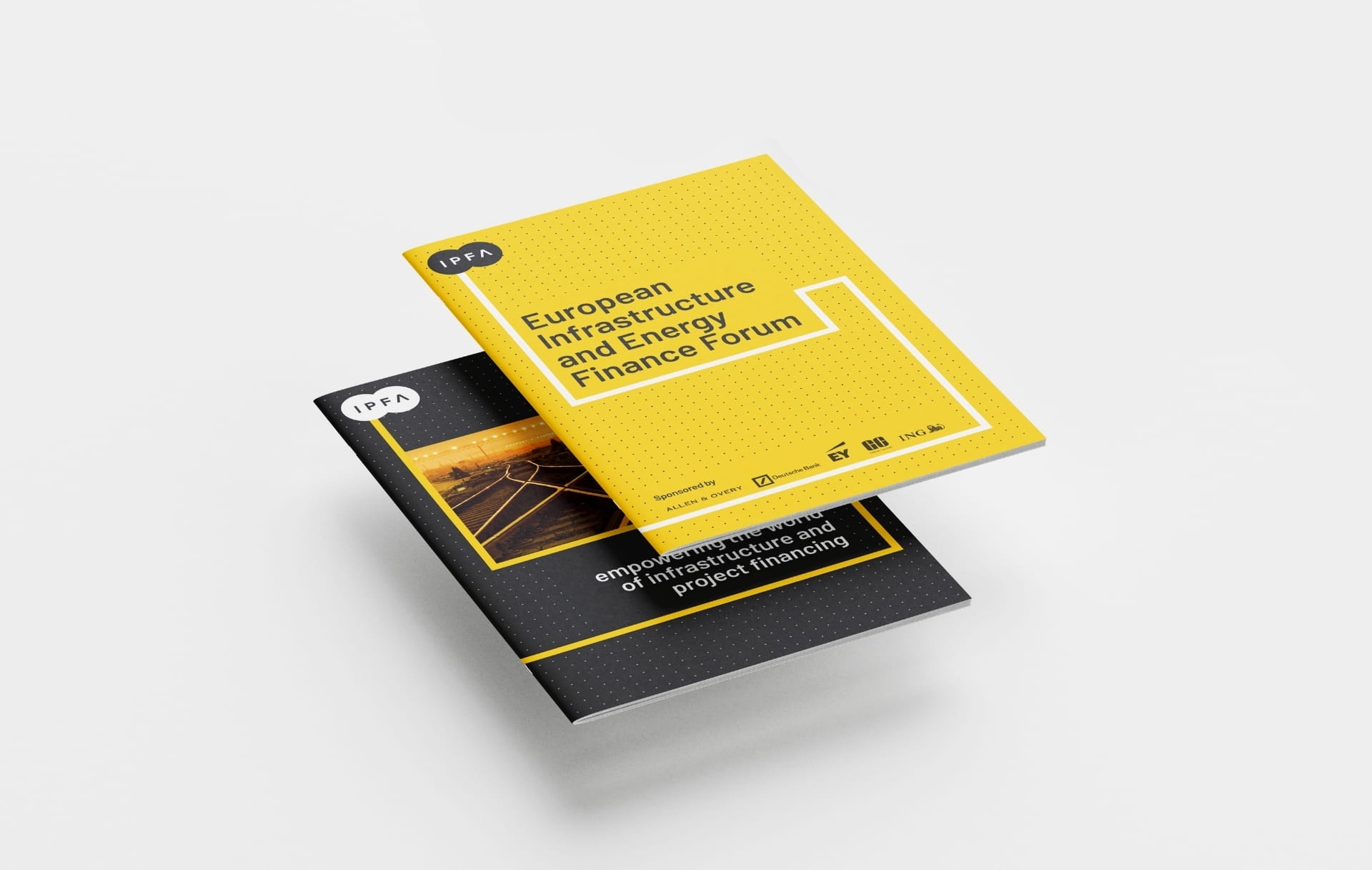 IPFA brochure design