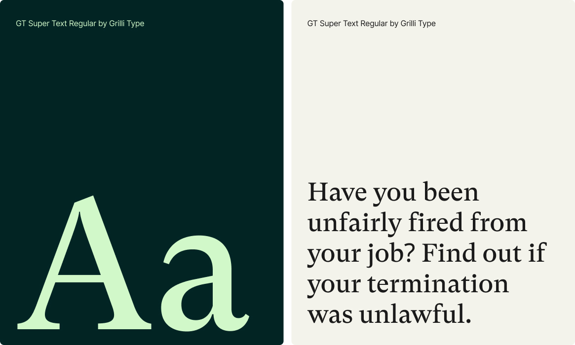 D.Law typography