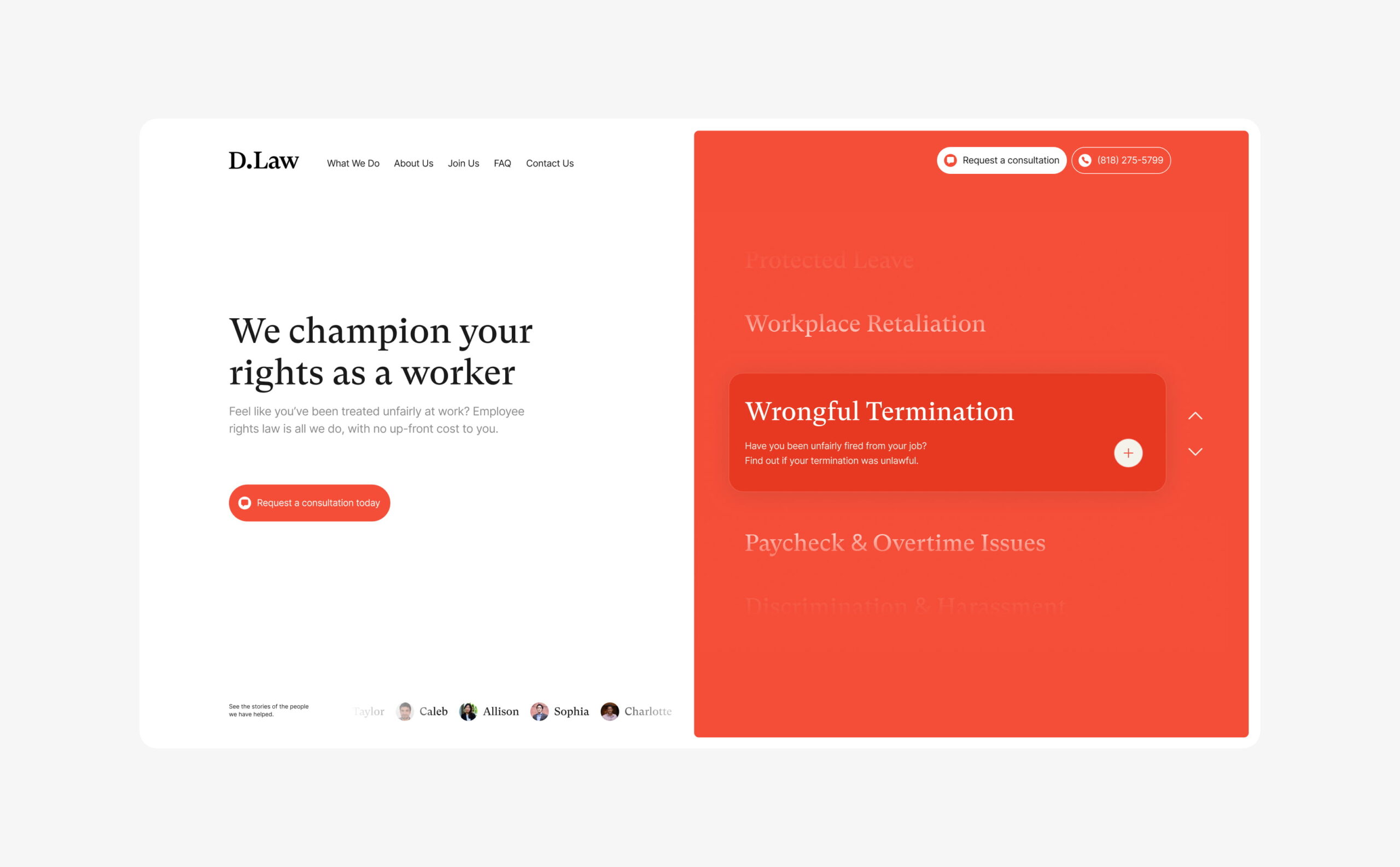 Law firm web design