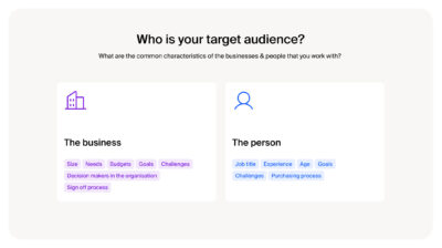 How to break down your target audience