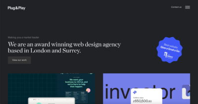 Top website design company website