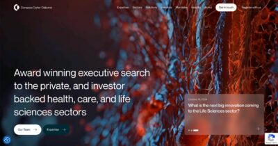 Compass Carter Osborne Recruitment Website Design